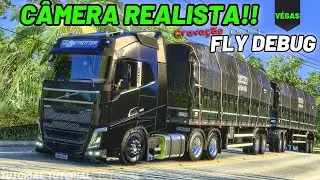 Como Flogar no ets2 (CAMERA FLY DEBUG) ETS2 DICAS