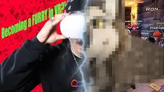 Becoming a FURRY in VR CHAT