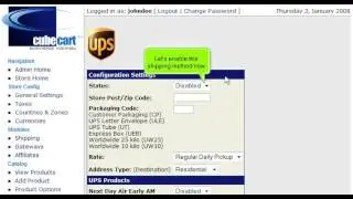 How to add shipping modules in CubeCart