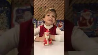 Дед Мороз из пластилина 