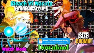 UPDATE‼️ BLEACH VS NARUTO MUGEN GAME ANDROID 2024