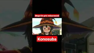 Megumin cute face after getting embarrassed at the guild lol - 