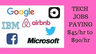 Getting a Tech Job $45 to $90/hr this Summer 2019.