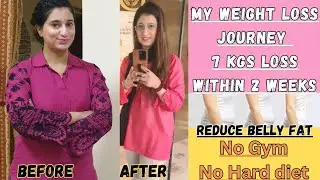 My Routine For Weight loss - Basic Tips  7kgs in 2 weeks! Lose Belly Fat at 🏡 Bhoomm🪀