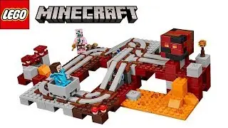 LEGO Minecraft Подземная Железная Дорога