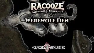 Werewolf Den - Curse of Strahd - Dungeondraft Timelapse