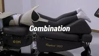 prezentacja produktu stół terapeutyczny Raphael 707 - chiropraktyka
