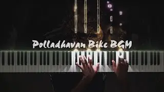Polladhavan Bike BGM Piano Cover | Pulsar Bike | G. V. Prakash Kumar | Dhanush | Piano Glise