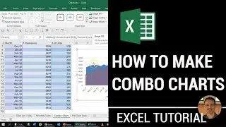Excel Tutorial - How to make a COMBO Chart
