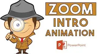 Zoom out image - Intro Animation effect - Powerpoint 2016 Tutorial
