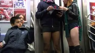 No Pants Subway Ride 2013 - YouTubeHD
