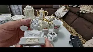 секонд-хенд Германия барахолка базар фарфор хрусталь антик винтаж