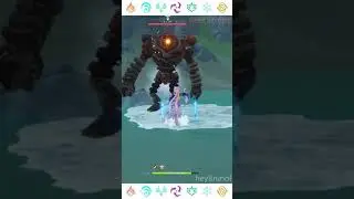 Kamissato Ayaka and Sangonomiya Kokomi vs Ruin Guard [Genshin Impact] 