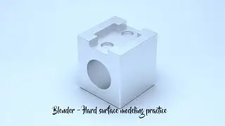 Blender - Hard surface modeling practice #67