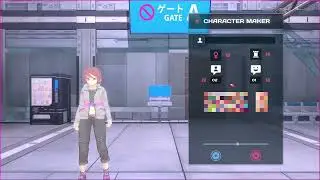 KITSUNETSUKI project: new character select/maker UI (WIP)