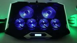 TopMate C11 Laptop Cooling Pad Silver Wing Full Detail Review | THE BEST GAME COOLER ? ALTERNATIVE ?