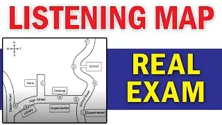 IELTS Listening: Mini Mock Test | Map with Subtitles!