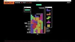 40 LINES PB 37.868s | TETR.IO