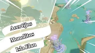 Riddles Monoliths Isla Flan-Genshin Impact
