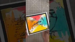 AWESOME WATERCOLOR CARD TUTORIAL #watercolor #art #cards