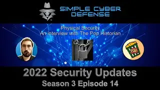 The Physical side of Cyber Security: Interview with @thepophistorian3494
