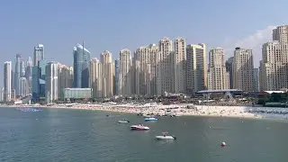 Walking From Bluewaters Island To JBR | Dubai, UAE 🇦🇪