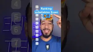 Unbeliebtes Essen bewerten #ranking #filter #top10