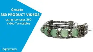 Create 360 Product Videos using Iconasys 360 Video Turntables