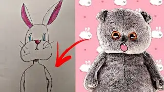 КАК НАРИСОВАТЬ КАРТИНКУ КРОЛИКА?