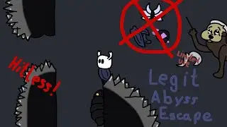 Hollow Knight: Beating the 'Legit Abyss Escape' Challenge by Ccmaci hitless