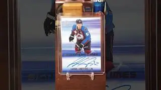 Gabriel Landeskog Colorado Avalanche 2015-16 SP Authentics Sign Of The Times autograph card. @NHL