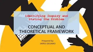 Conceptual and Theoretical Framework | Quantitative Research