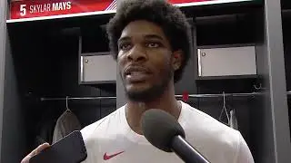 Scoot Henderson Postgame Interview | Portland Trail Blazers 134, San Antonio Spurs 128 | Dec. 29