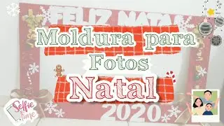 Painel de natal para tirar fotos