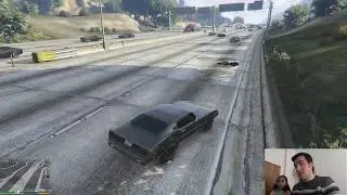 GTA 5 ONLİNE MOTORSİKLET İLE TEPELERDEN ATLADIK