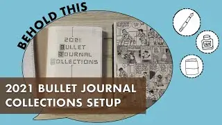 2021 Bullet Journal Collections Setup