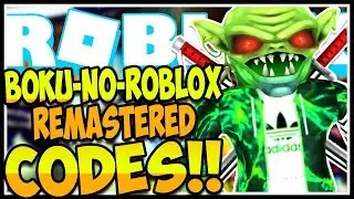 🔥ALL SECRET CODES BOKU NO ROBLOX REMASTERED🔥[ALL FOR ONE] Boku No Roblox : Remastered Roblox🔥
