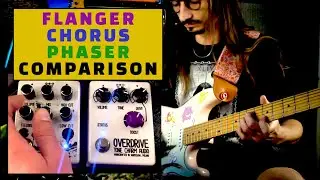 Comparison Of Phaser Flanger And Chorus - What's The Difference? (Sound Demo)