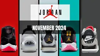 The Hottest Jordan Releases of November 2024🔥