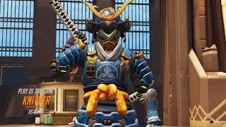 Overwatch 2 - My Genji Bushi Head Shot & Moon Scraper 1+1 Kills