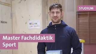Berufsaussichten nach dem Studiengang Fachdidaktikmaster Sport | Portrait Tobias Schöb | Studium