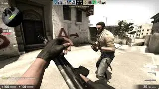 playing old CS:GO for fun