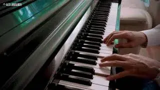 Sweet Sunday - Piano Music 2021  (Live recording at home with dog & cat )