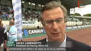 Rugby : Le Top 14 pour le Racing Métro 92 !