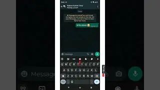 WhatsApp keyboard par apna photo kaise lagaye #whatsapp