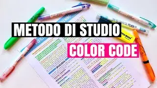 METODO DI STUDIO CON IL COLOR-CODE! |SL