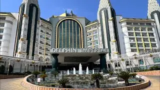 АНТАЛИЯ. Delphin Imperial Lara 5* - обзор отеля в прямо эфире!