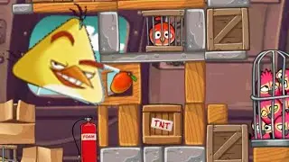 Release Birds From Big Hangar Angry Birds Rio #angrybirds #gameplay #moreviews #Youngandrunnnerup