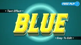 How To Make Blue Text Effect in PixelLab | 💯% Free PixelLab PLP File (On Smartphone)