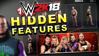 WWE 2K18 - HIDDEN FEATURES You Might Not Know! (Hardy Boyz & Rock N’ Roll Express DLC Features)